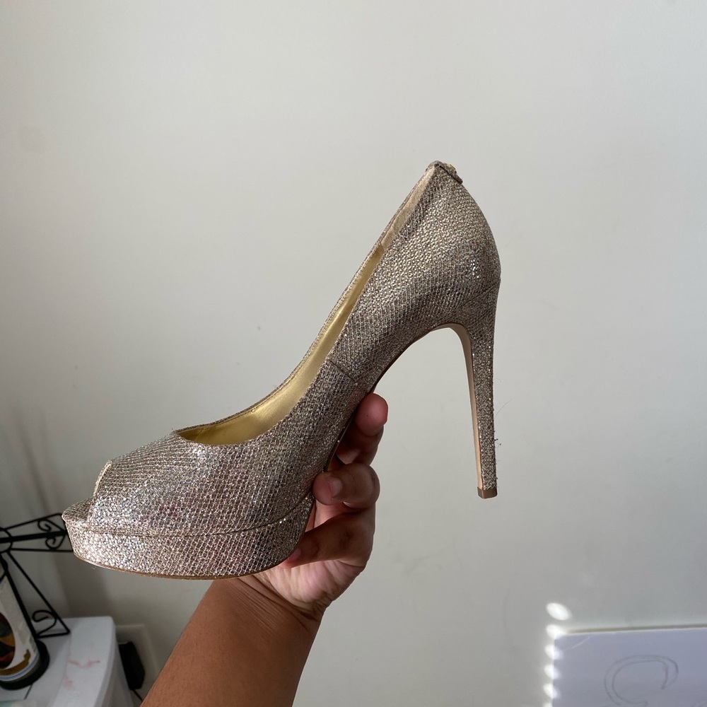Gold heels